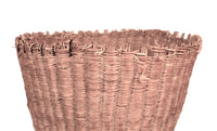 Hopi Pueblo Wicker Peach Basket