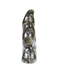 Eskimo Soap Stone Seal Sculpture on a Rock