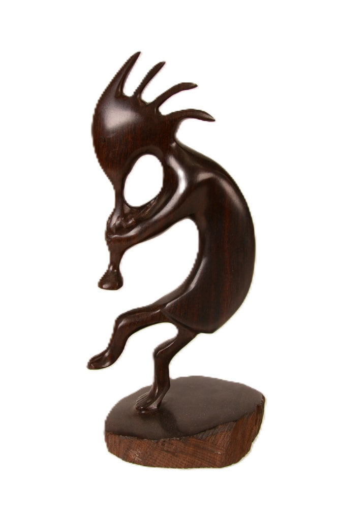 Navajo Ironwood Kokopelli Figure