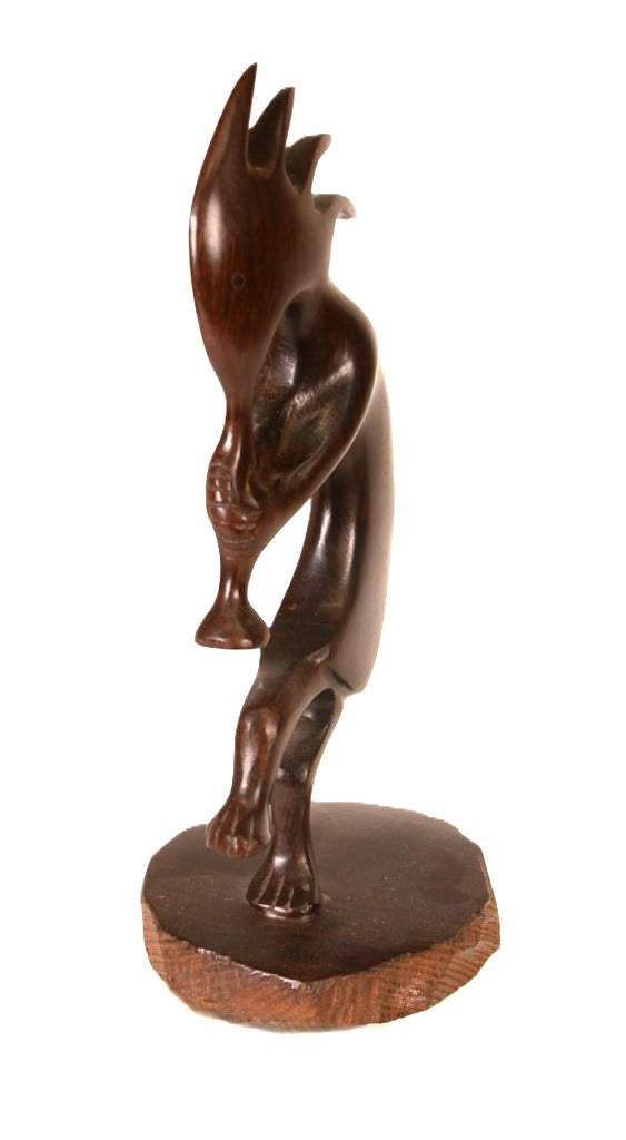 Navajo Ironwood Kokopelli Figure