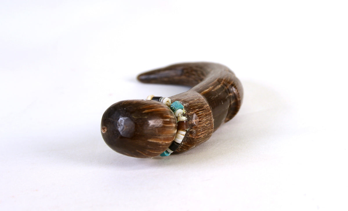 Vintage Tadpole Antler Figure Fetish