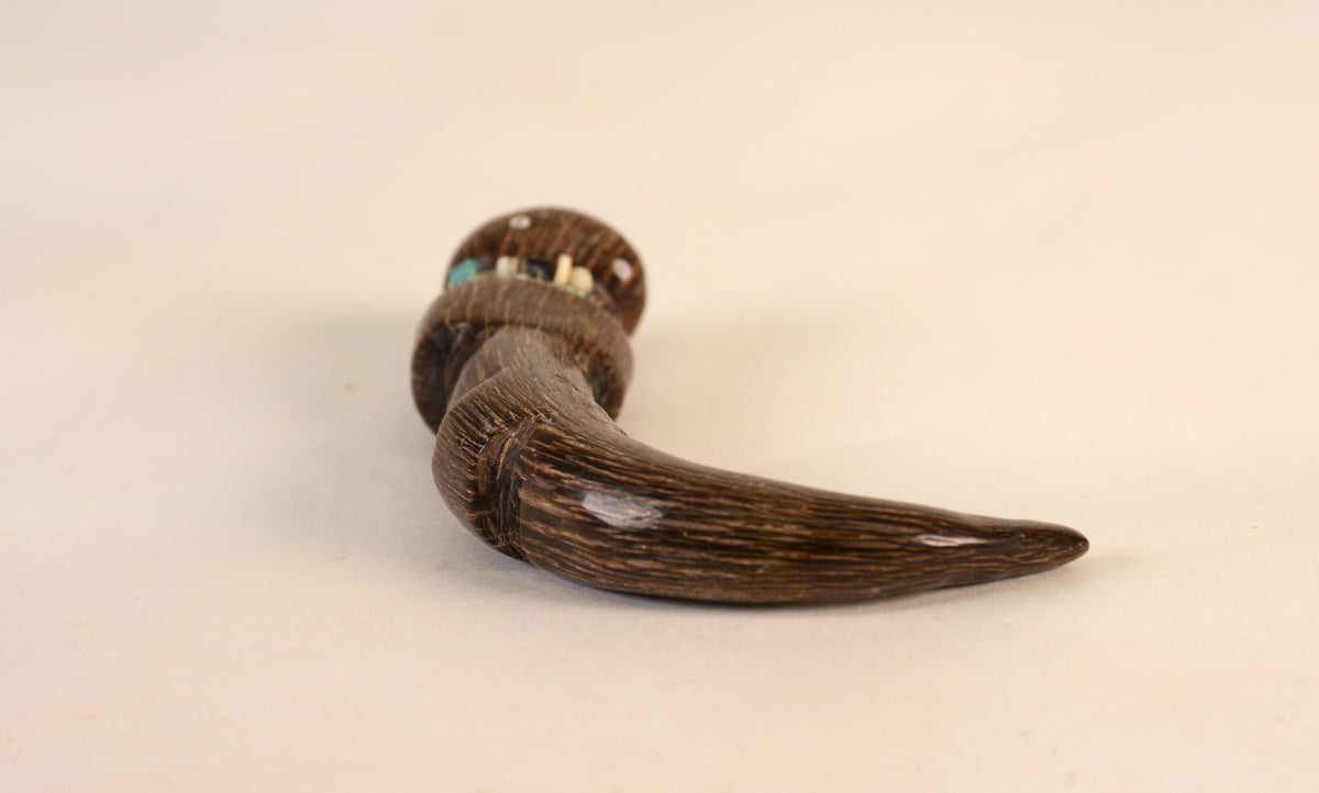Vintage Tadpole Antler Figure Fetish