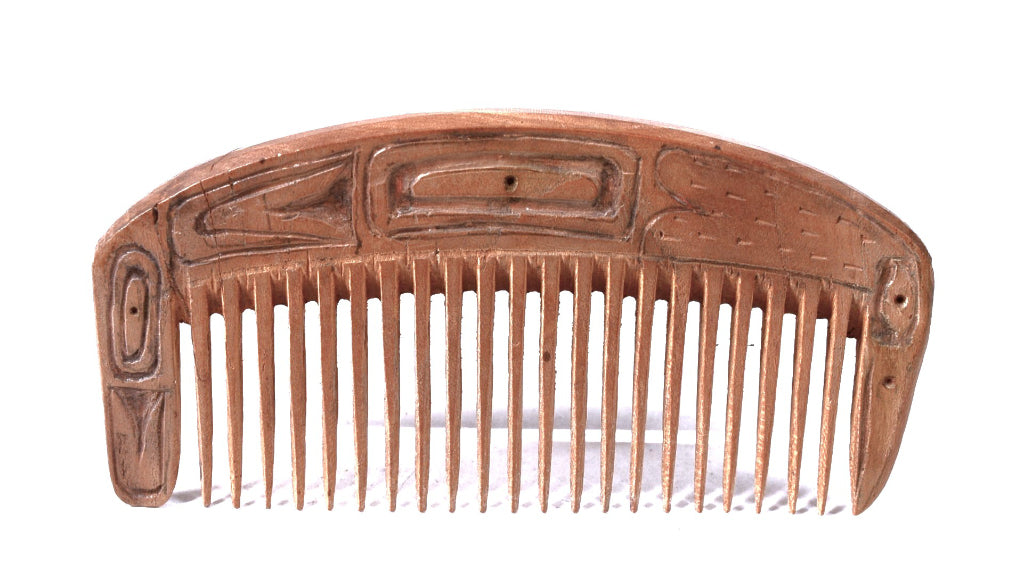 North West Wood Hair Comb