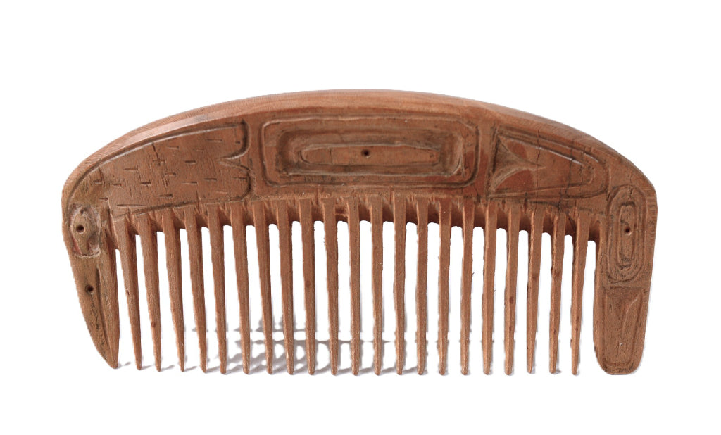 North West Wood Hair Comb