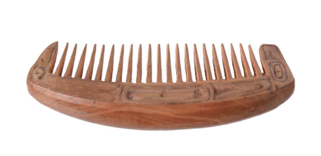 North West Wood Hair Comb