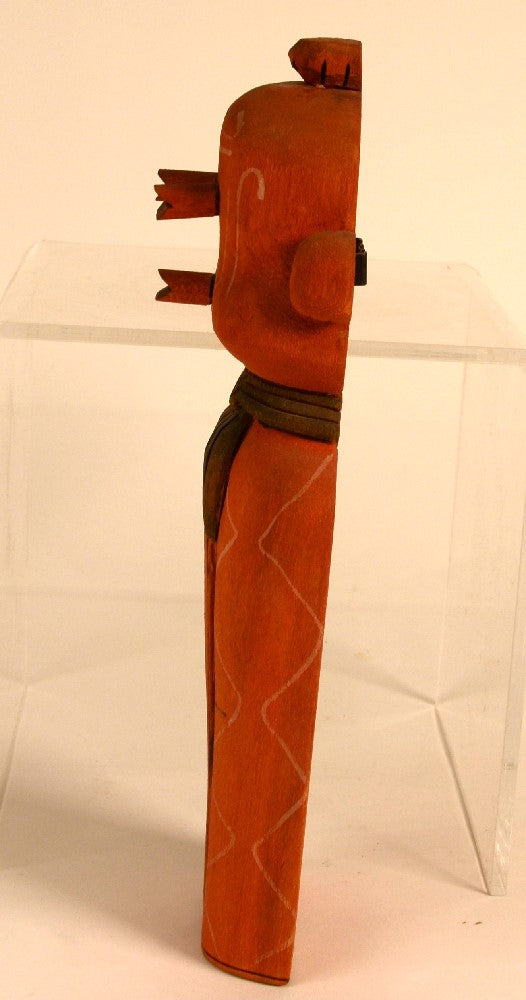Navajo Mudhead Kachina Wall Hanging Doll By Dan Bert