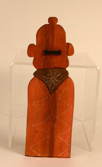 Navajo Mudhead Kachina Wall Hanging Doll By Dan Bert