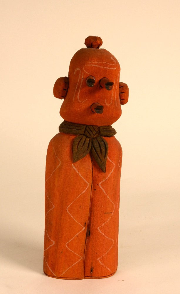 Navajo Mudhead Kachina Wall Hanging Doll By Dan Bert