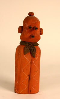 Navajo Mudhead Kachina Wall Hanging Doll By Dan Bert