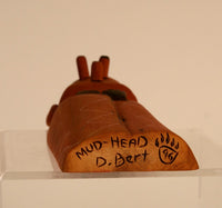 Navajo Mudhead Kachina Wall Hanging Doll By Dan Bert