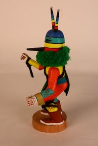 Hopi Pueblo Kachina Hornet (Tatangaya) Doll