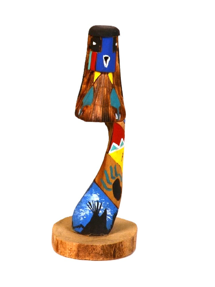 Hopi Kachina Long Hair Doll