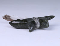 Vintage Zuni Wolf Fetish By Edna Leki
