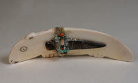 Large Mid 20th Century Zuni Shell Fetish