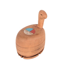 Zuni Pueblo Wood Duck with Sunface By A.L.L.