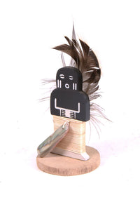 Hopi Kachina Black Face Doll