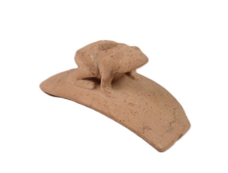 Zuni Pueblo Frog Fetish Pipe