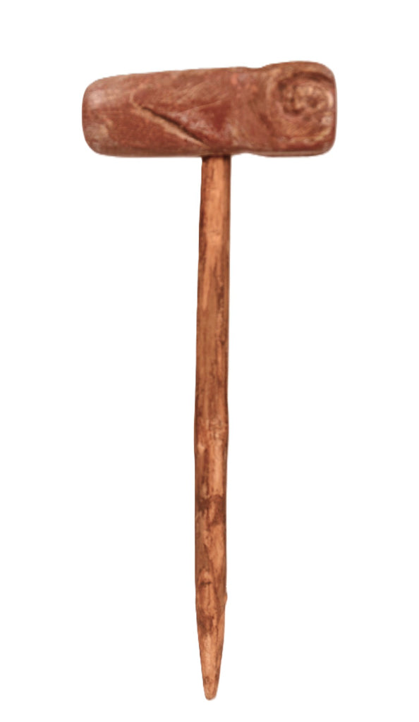 Zuni Pueblo Ram Fetish on a Dowel