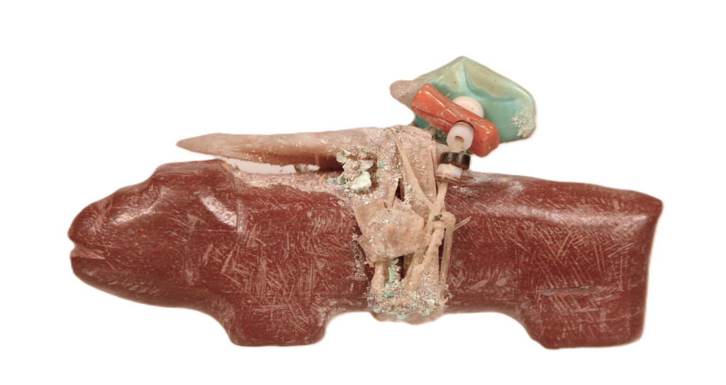 Vintage  Zuni Pueblo Red Fetish