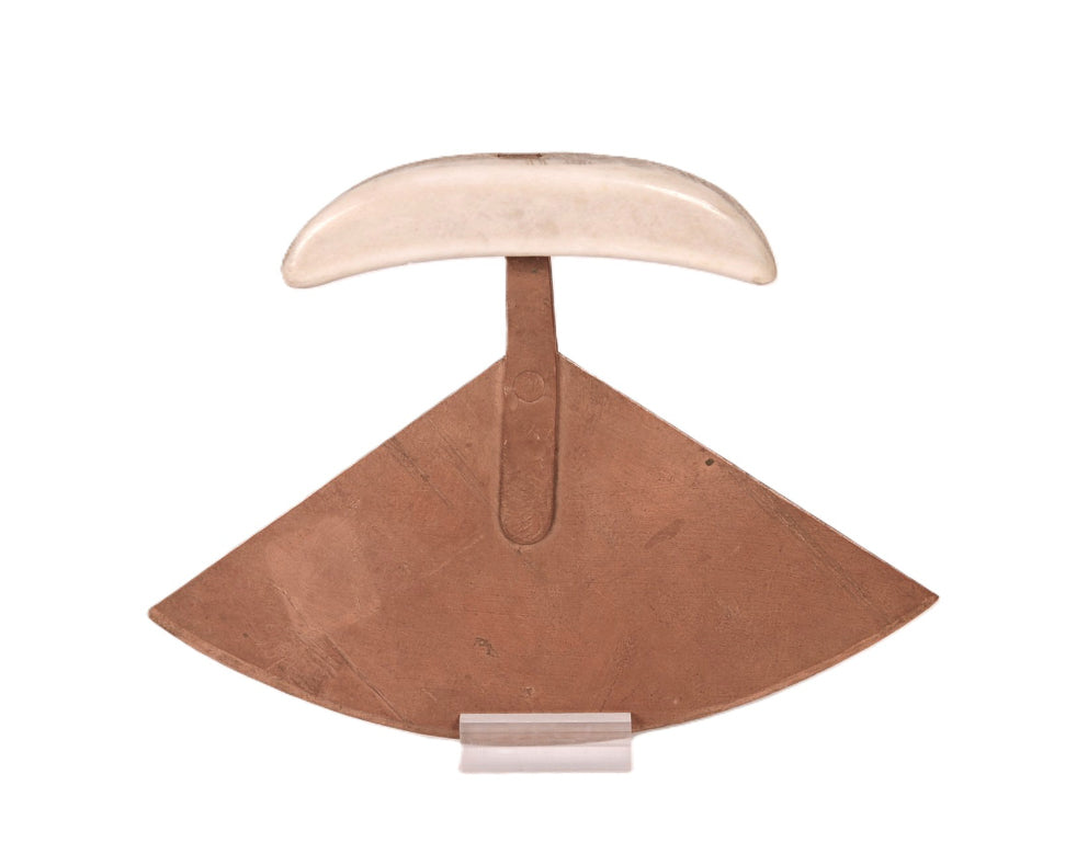 Eskimo Ulu Copper with Ivory Handle