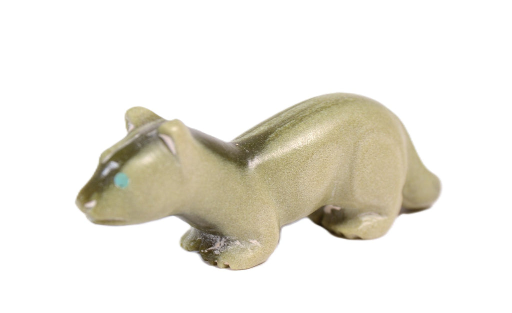 Navajo Weasel Fetish By Roy Davis