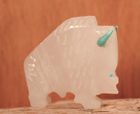 Zuni Pueblo White Buffalo Fetish