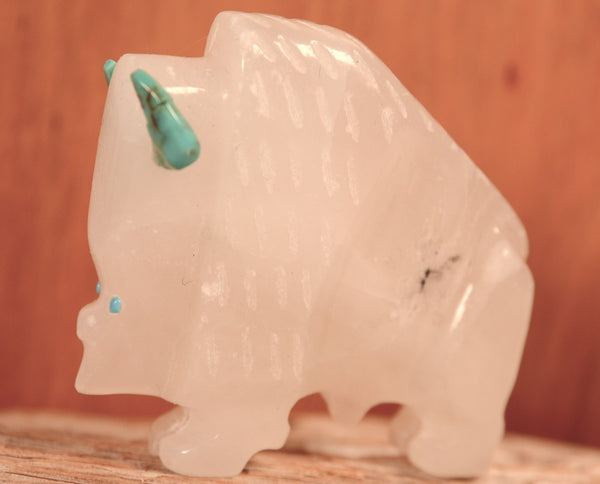Zuni Pueblo White Buffalo Fetish