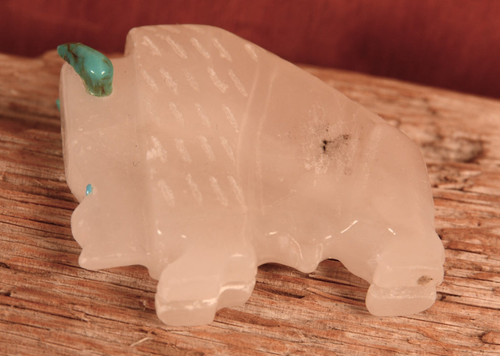 Zuni Pueblo White Buffalo Fetish