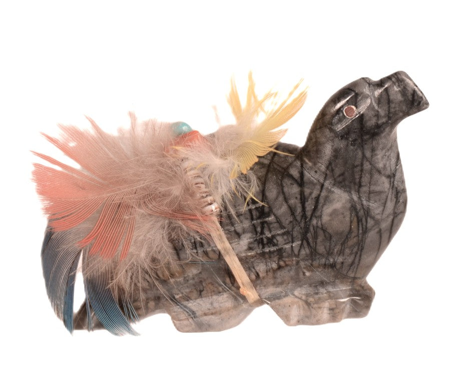 Zuni Pueblo Sitting Eagle Fetish