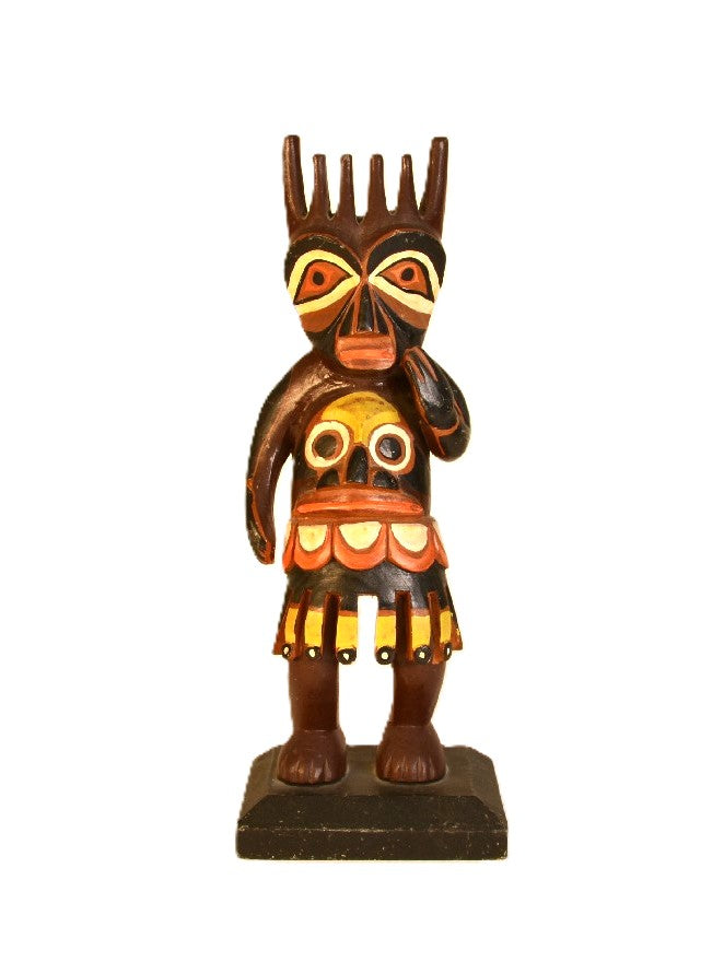 Northwest Coast Totem Medicine Man Doll
