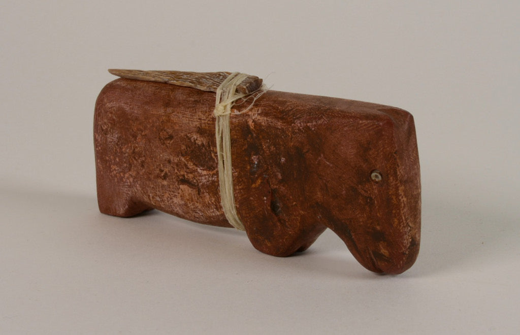 Zuni Old Style Theodore Kucate Fetish- Bear