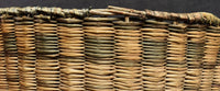 Hopi Indian Wicker "Peach" Basket