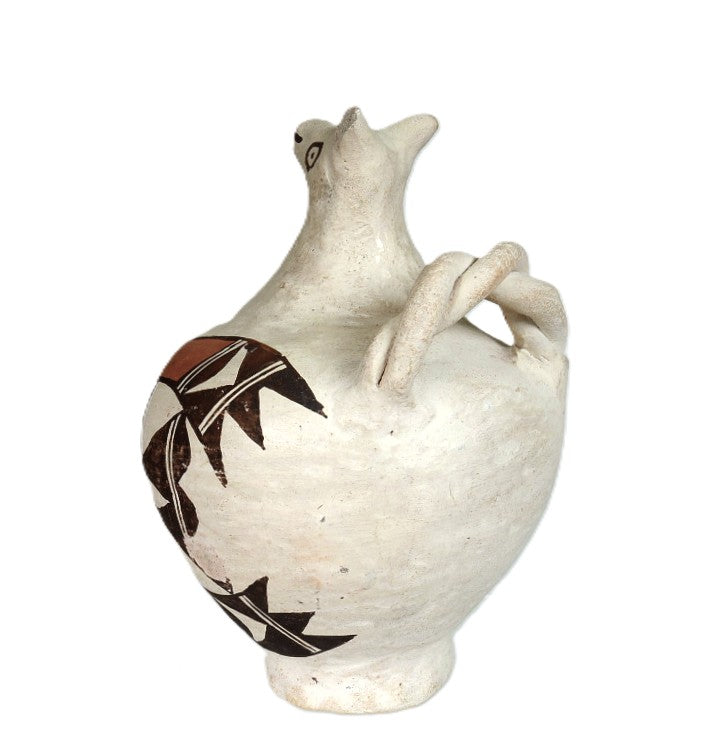 Acoma Pueblo Sheep Money Bank Pottery Jar