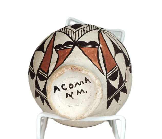 Acoma Pueblo Sheep Money Bank Pottery Jar