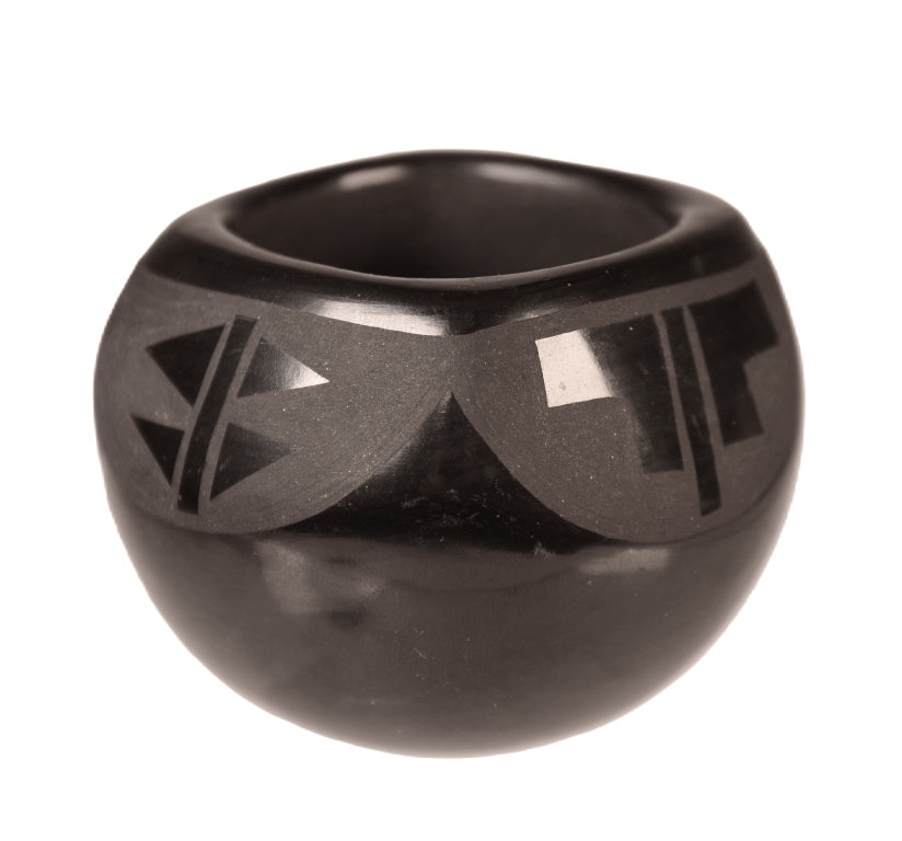 Santa Clara Pueblo Black Ware Pottery By Santanita Suazo