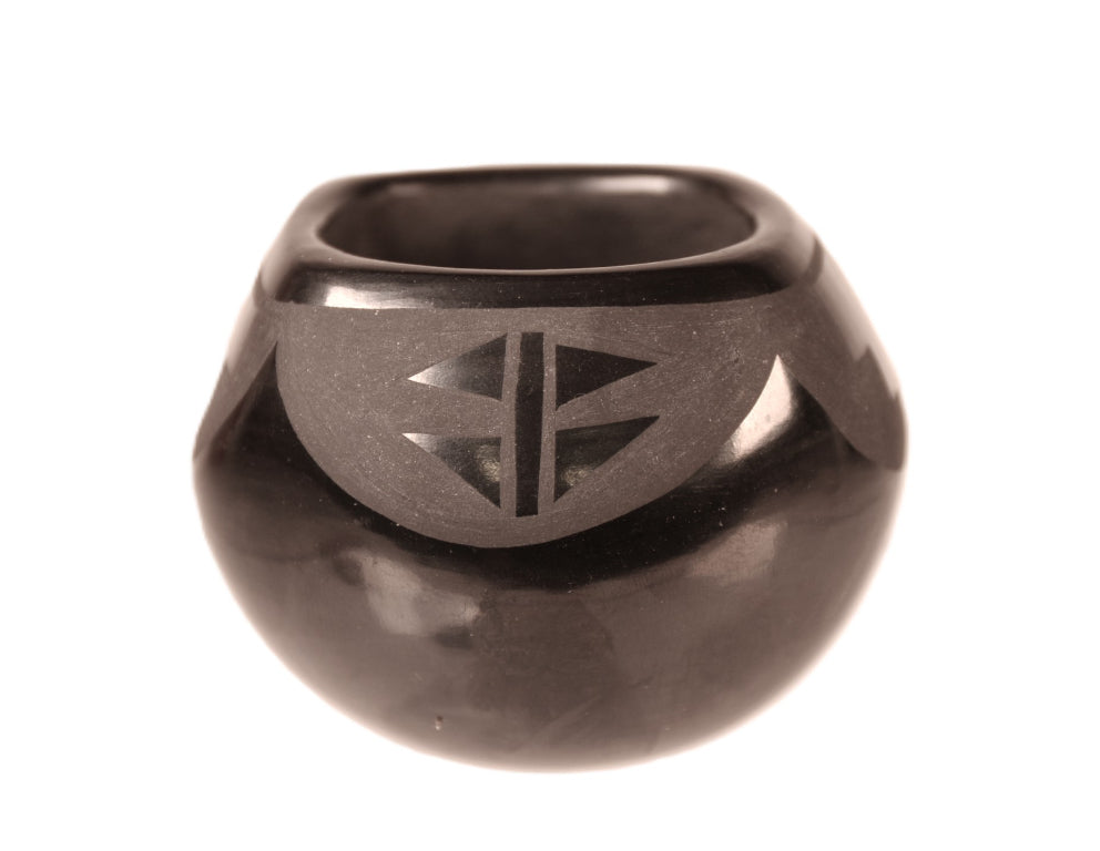 Santa Clara Pueblo Black Ware Pottery By Santanita Suazo
