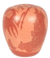 Santa Clara Pueblo Pottery By Art Little Elk Tequahecshe