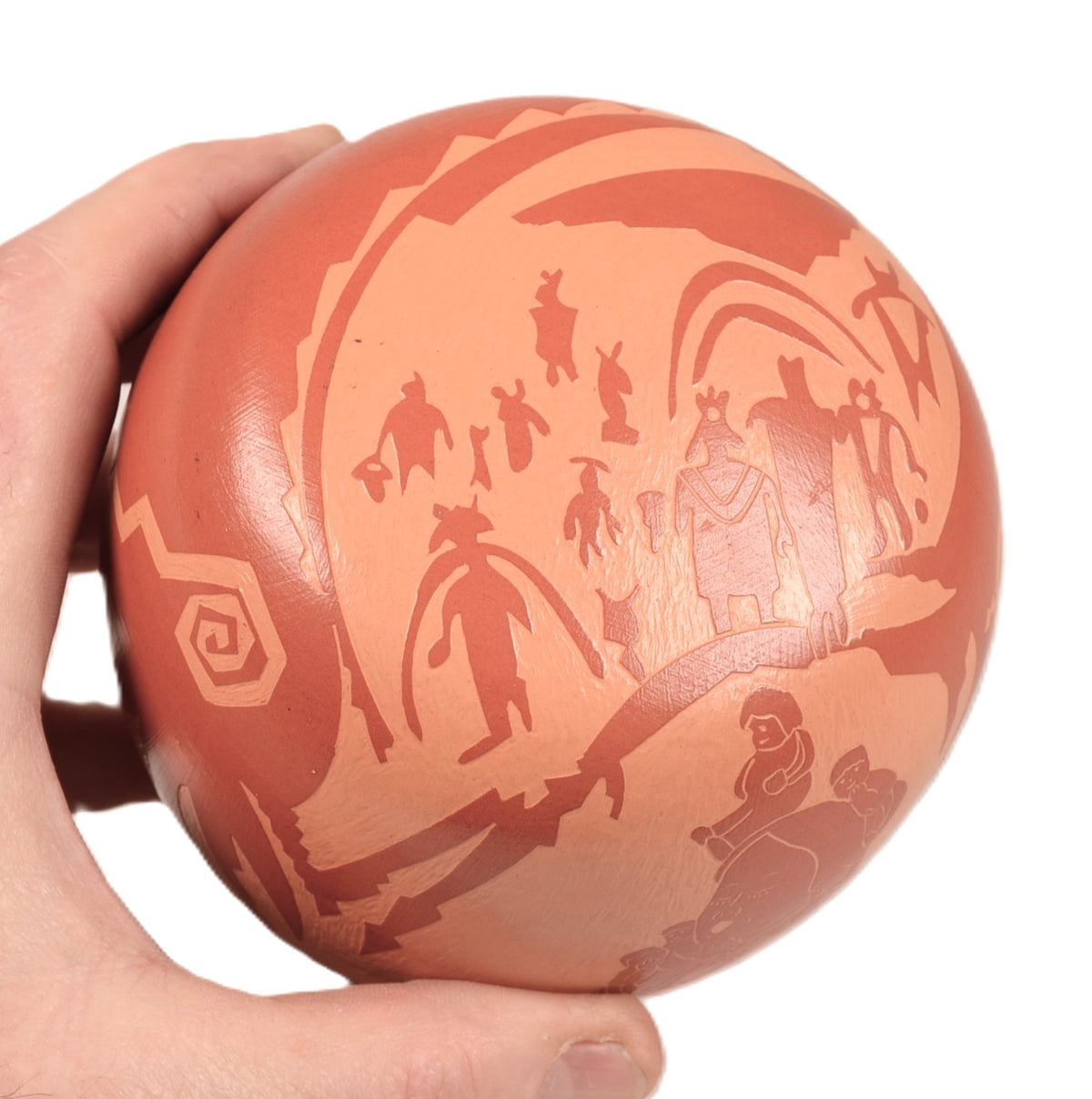 Santa Clara Pueblo Pottery By Art Little Elk Tequahecshe