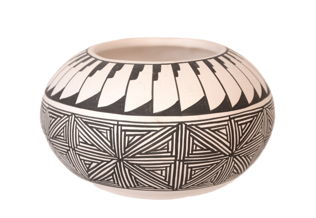 Acoma Pueblo Black and White Pottery