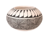 Acoma Pueblo Black and White Pottery