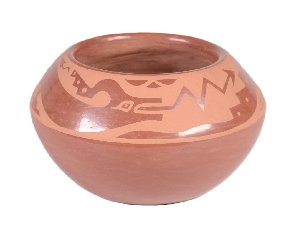Santa Clara Pueblo Red Pot Jar Pottery By Jody Marie Suazo