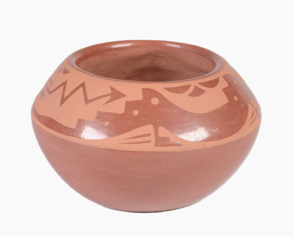 Santa Clara Pueblo Red Pot Jar Pottery By Jody Marie Suazo