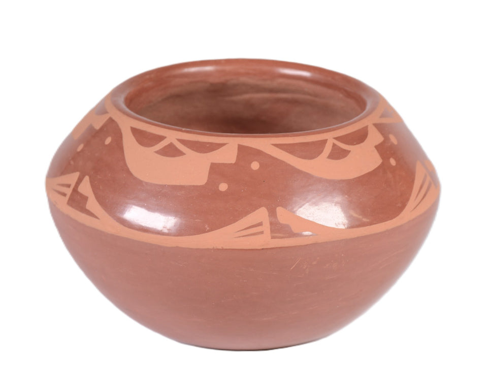 Santa Clara Pueblo Red Pot Jar Pottery By Jody Marie Suazo