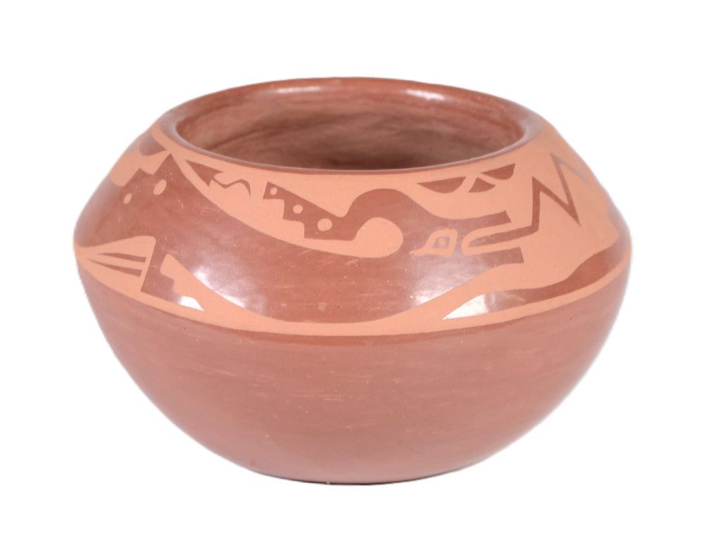 Santa Clara Pueblo Red Pot Jar Pottery By Jody Marie Suazo