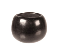 Santa Clara Pueblo Black Bowl Pottery
