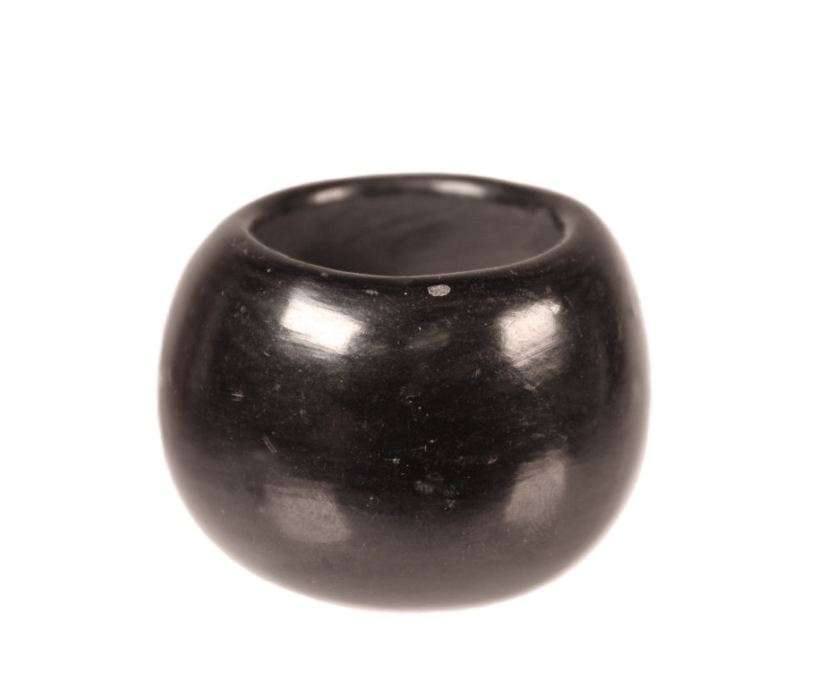 Santa Clara Pueblo Black Bowl Pottery