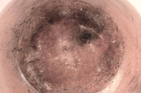 Navajo Red Bowl Pottery with Carved Rim