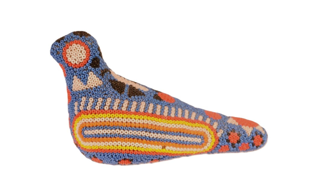 Mexico Huichol Nayarit Beaded Bird
