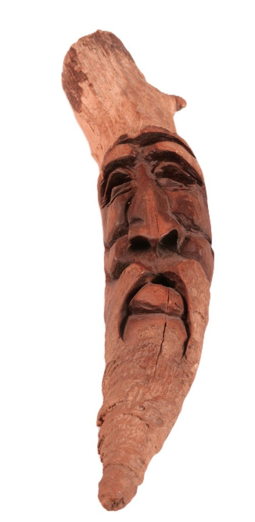 Mountain Man Folk Wood Art By J R McNeill