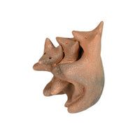 Taos Pueblo Pottery of Three Bear Figures By Jason Mondragon